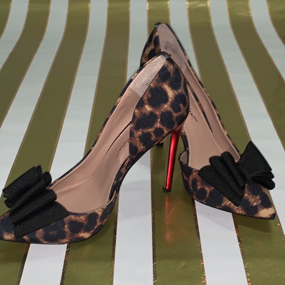 Betsey Johnson Leopard Heels